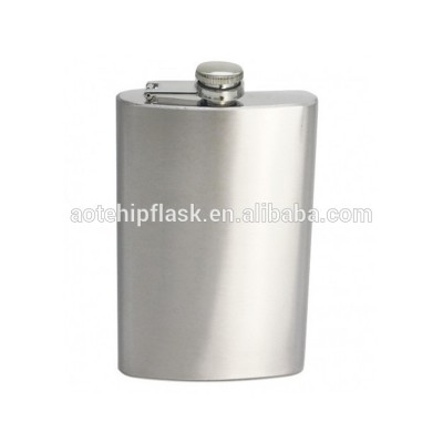 customized glass bottle lined liquor hip flask