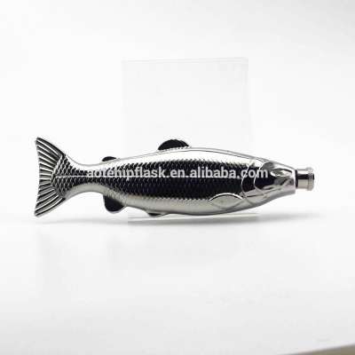 Best gift choice fish shape stainless steel hip flask / flagon