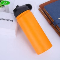 18oz double wall stainless steel cola shape vacuum flask copper insulated sports water bottle